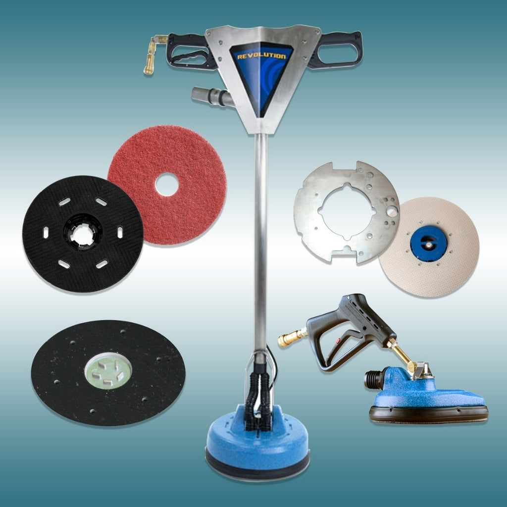 Hard Floor Pads, Brushes & Accessories