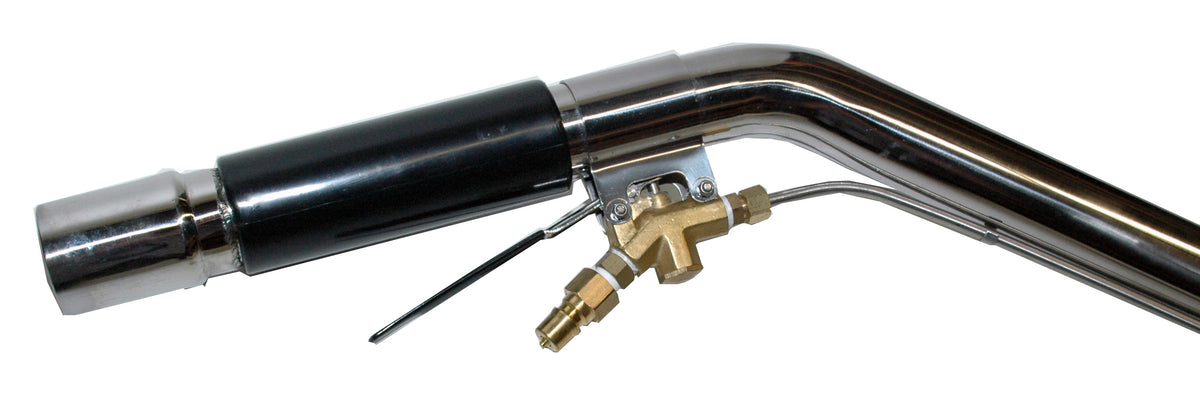 Westpak 12" x 1.75" 4‑V Jet S‑Bend Low Profile Wand w/ Splash Guard