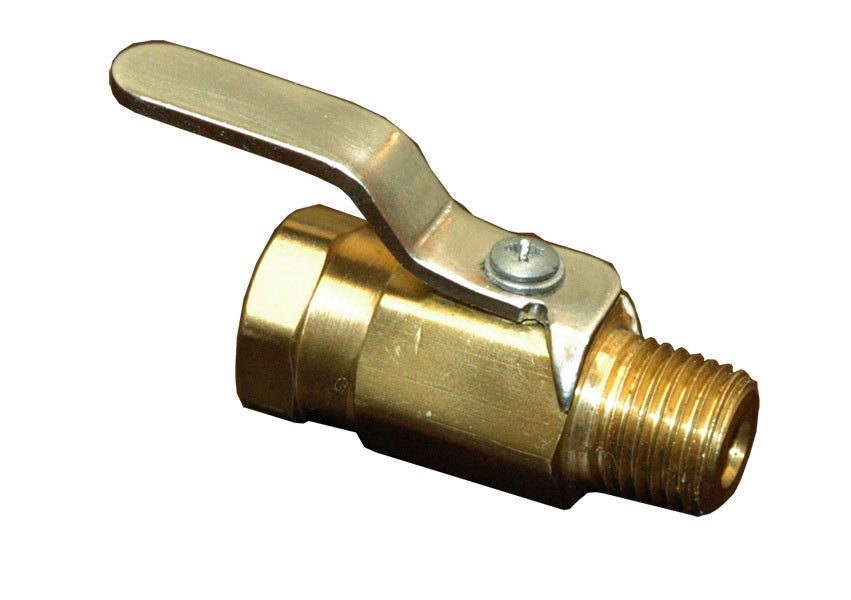 Westpak Ball Valve, Hex Brass 1/4" MXF
