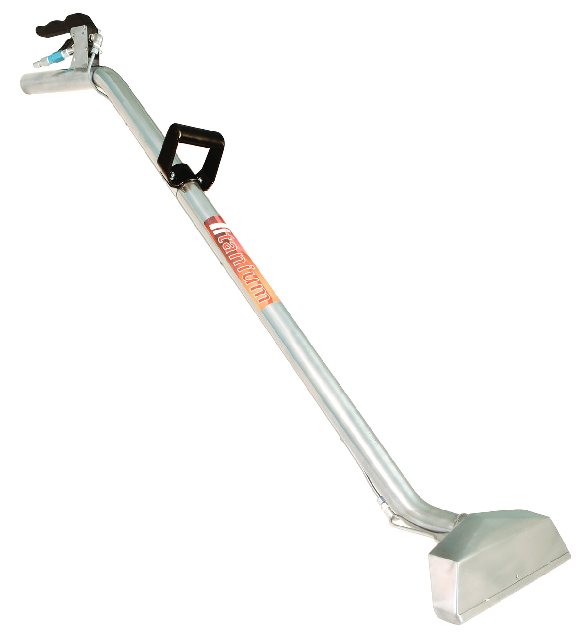 Westpak Titanium 14" x 2.00" 4‑V Jet S‑Bend Low Profile Wand with Splash Guard &amp; Top Mount Valve