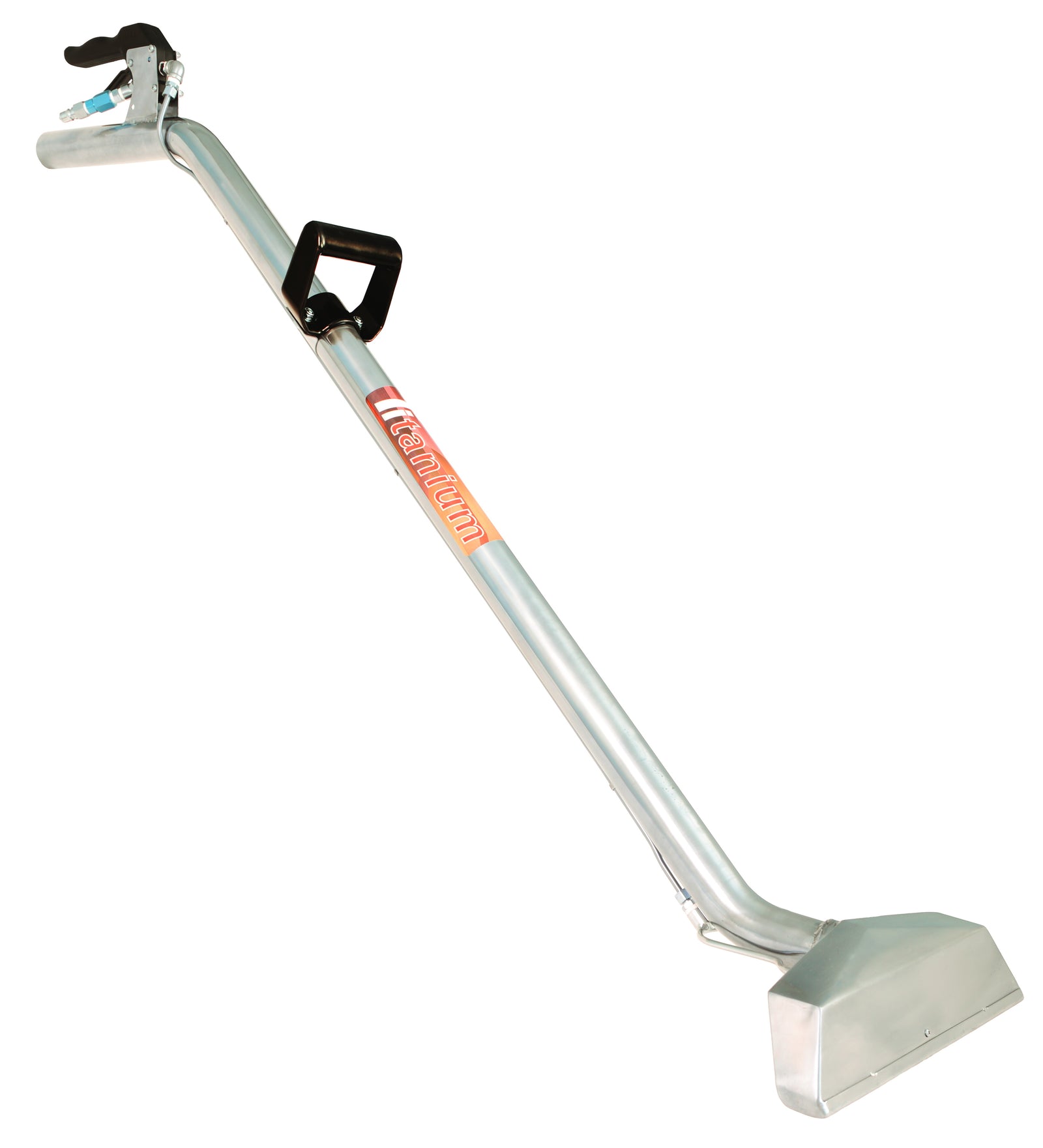 Westpak Titanium 14" x 2.00" 4‑V Jet S‑Bend Low Profile Wand with Splash Guard & Top Mount Valve