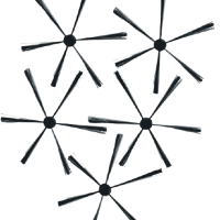 DuctMaster and TruckMaster 18″ Stiff Pancake Brush Pack of 5