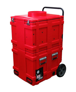 Nikro PDU6.5 - Upright "Hybrid" Poly Duct Cleaning System