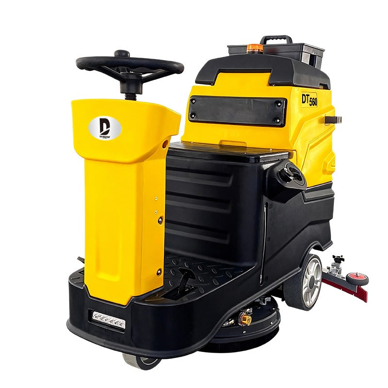 DryMaster 27 Gallon Auto Ride-On Floor Scrubber, 22" Cleaning Path