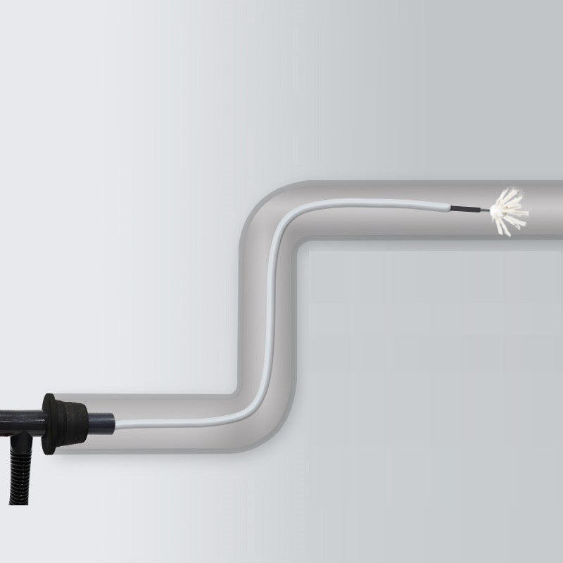 The Duct Smart Duct and Dryer Vent Cleaning Equipment with Brush and Vacuum System