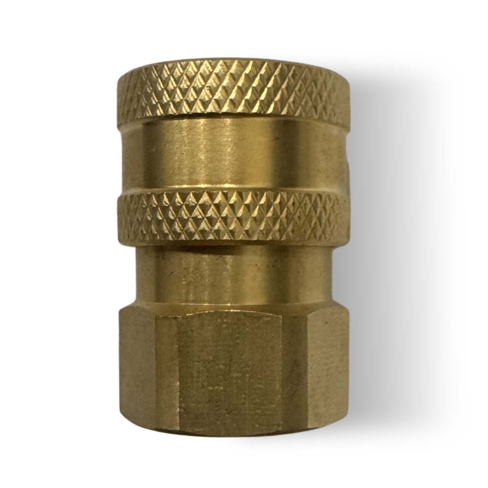 DryMaster Brass Pressure Wash 1/4" Female with Female Thread Quick Connect
