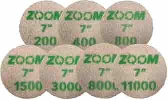StonePro ZOOM Diamond Impregnated Pads 7"