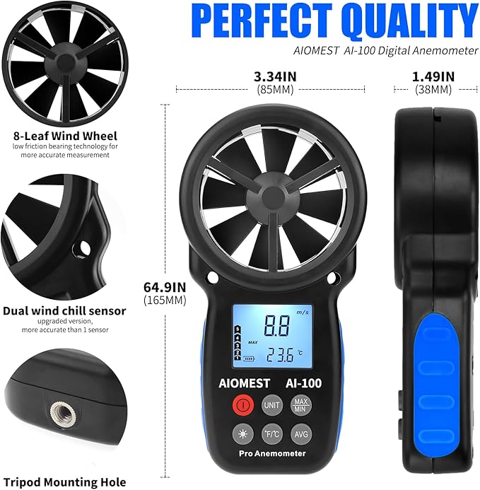 Handheld Digital Anemometer