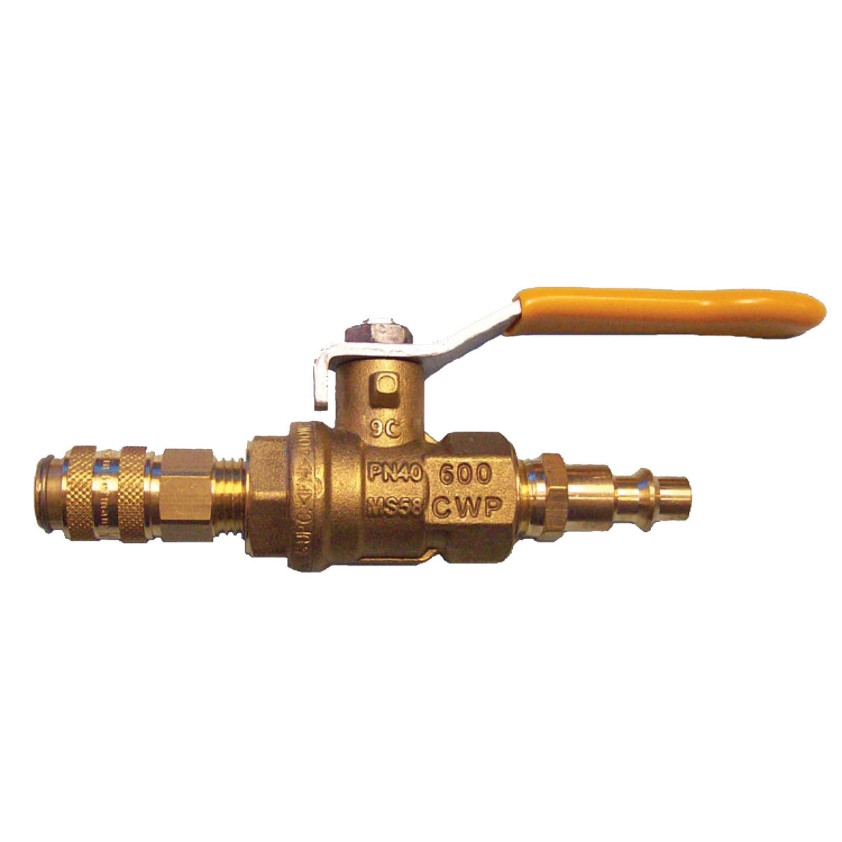 Ball Valve w/Couplers Item
