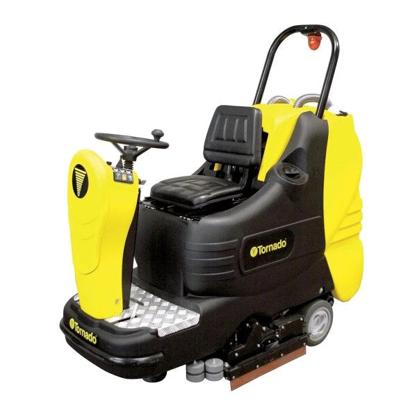 Tornado 33" BR 33/30 Ride-On w/ AGM Batteries Industrial Floor Scrubber