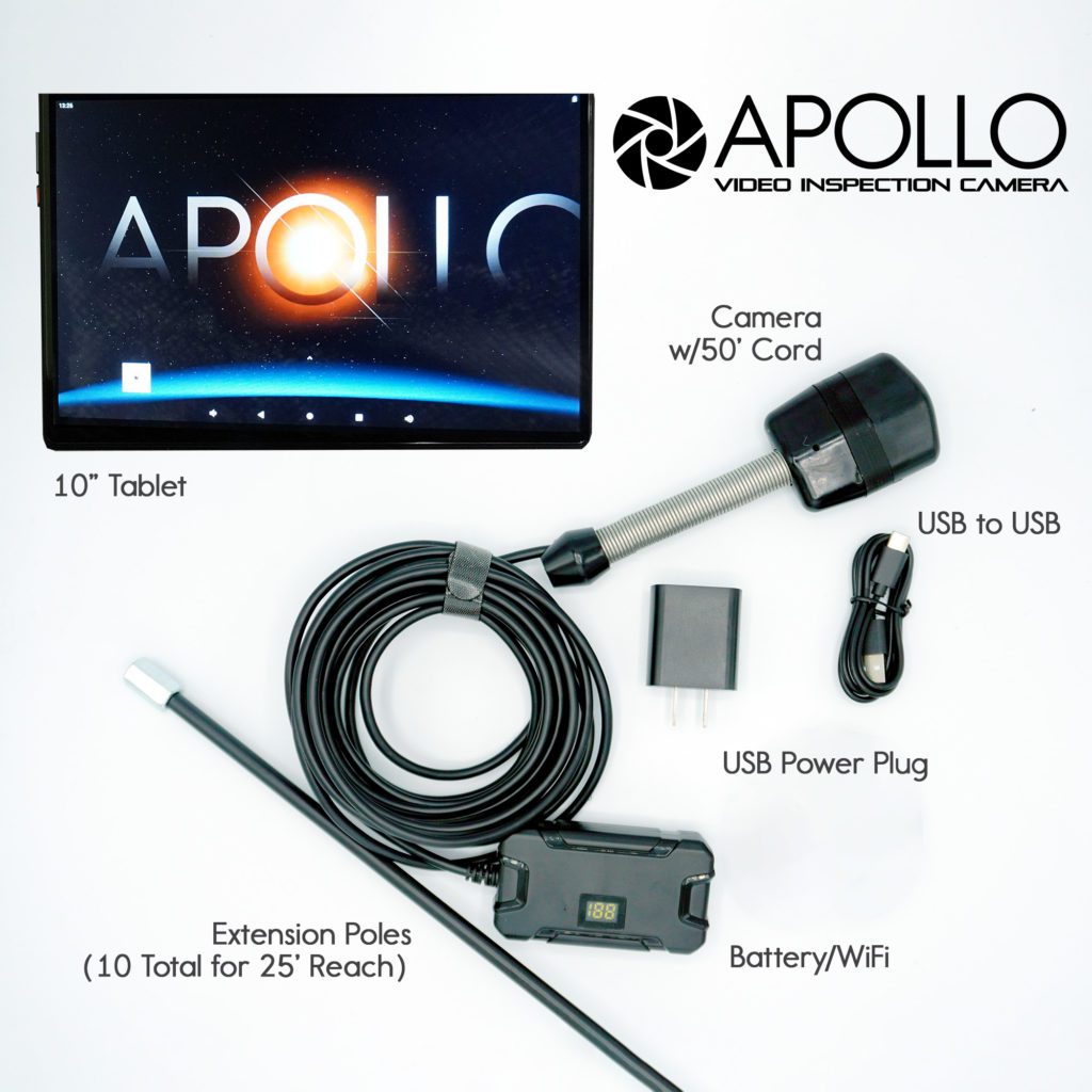Apollo Air Duct Video Inspection Camera
