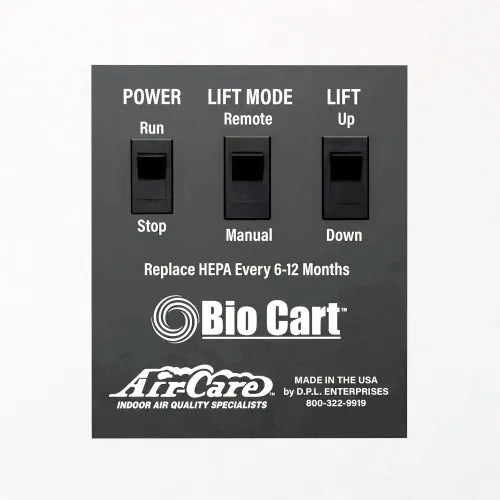 Air Care BIO CART 10 HEPA Mobile Dust Containment Unit