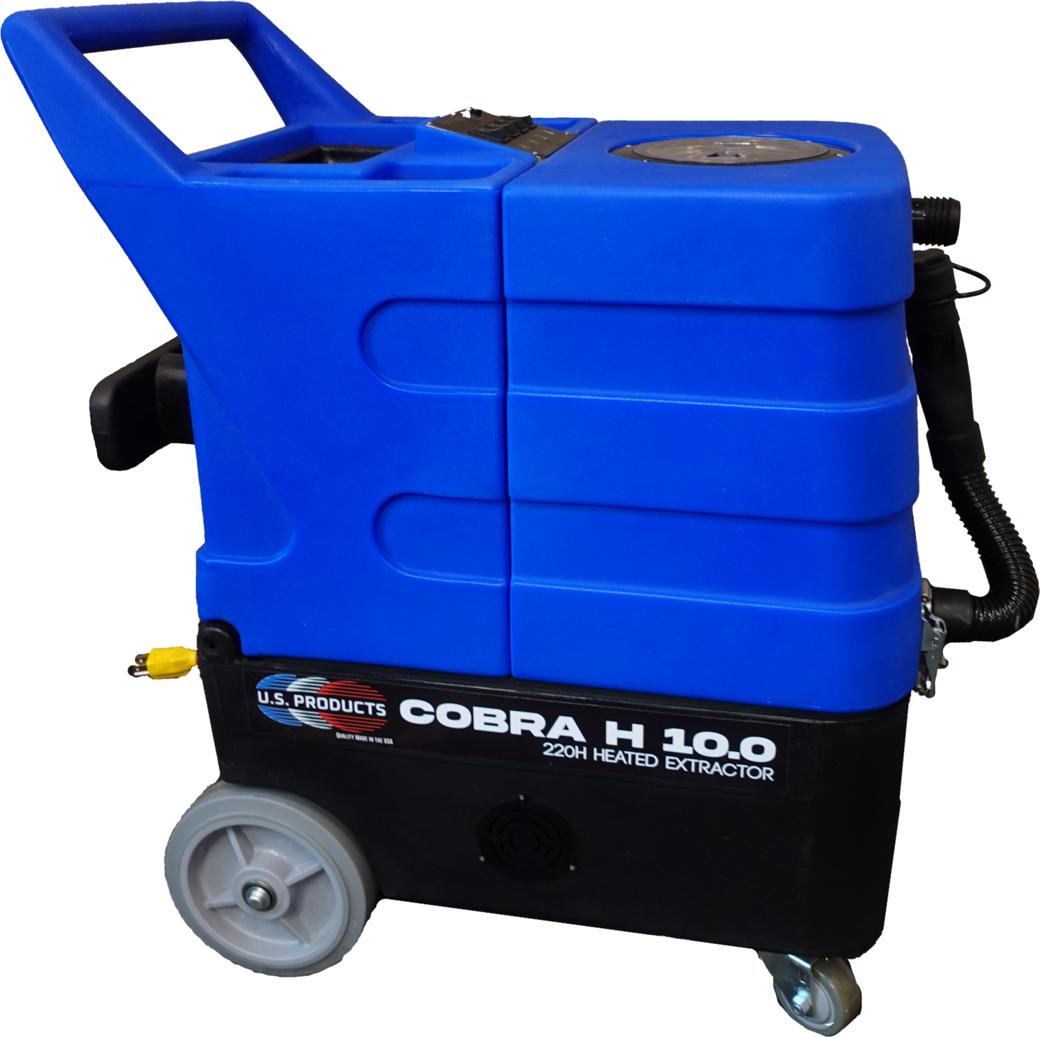 Cobra 10.0 Heated, Compact & Portable Extractor with Trident Wand and Hoses