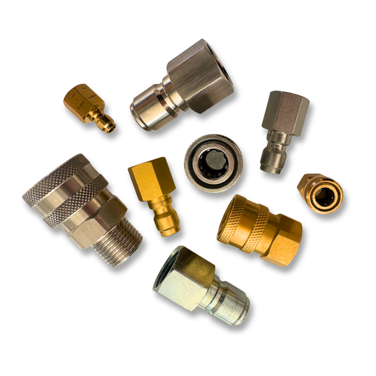 DryMaster Pressure Washer 1/8" Coupler and NPT Thread Quick Connects