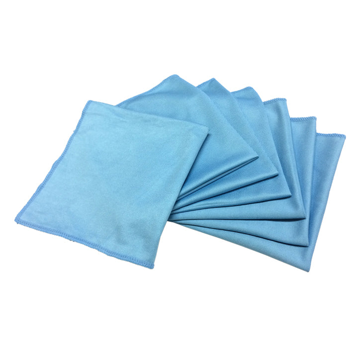 Blue 300 GSM Microfiber Cloths 24 Pack