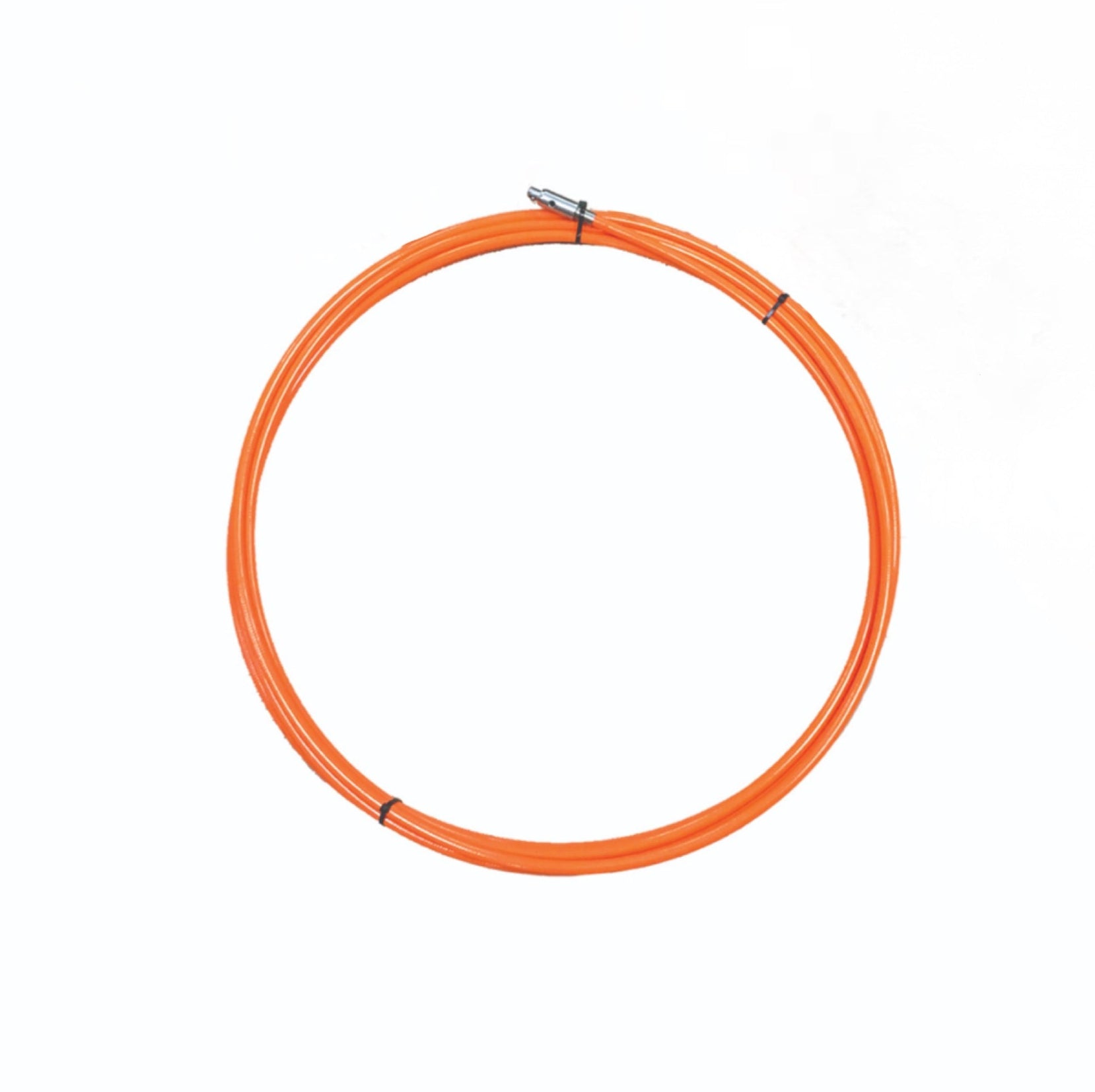 Nikro 20' Orange Jacket Cable w/Button Lock (No Brushes)