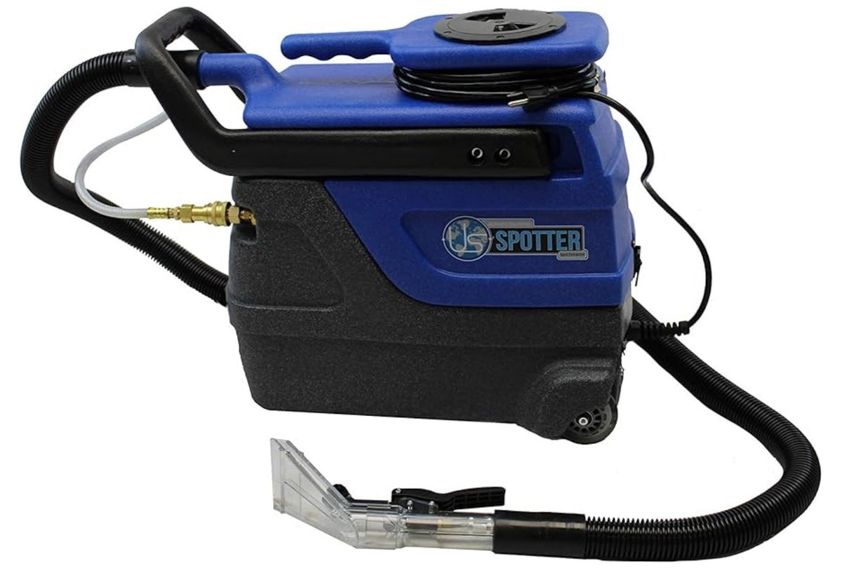 Sandia Super Motor 3-Gallon Spot Extractor with 7&#39; Hoses and Clear View Plastic Upholstery Tool