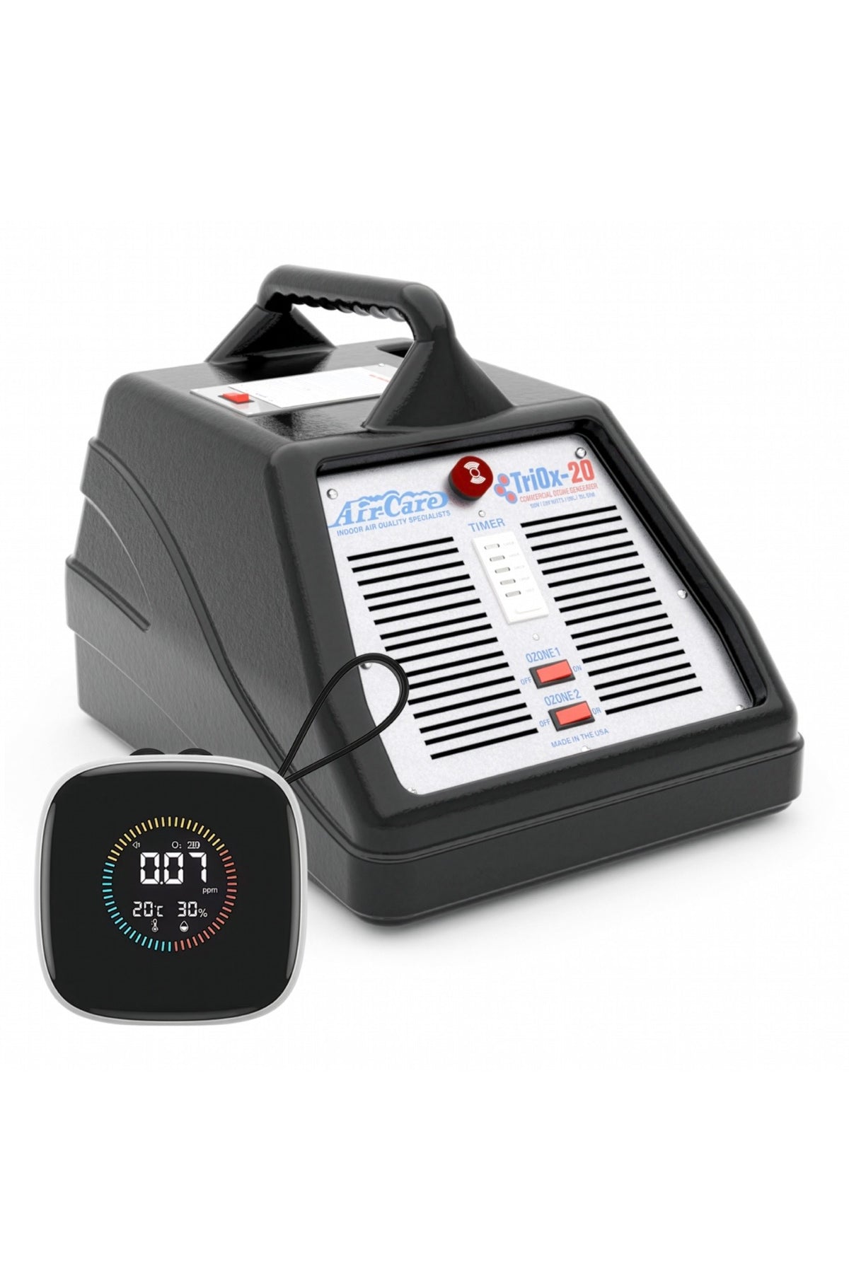 Air-Care TriOx-20 Commercial Ozone Generator – Powerful Dual-Module Odor Elimination