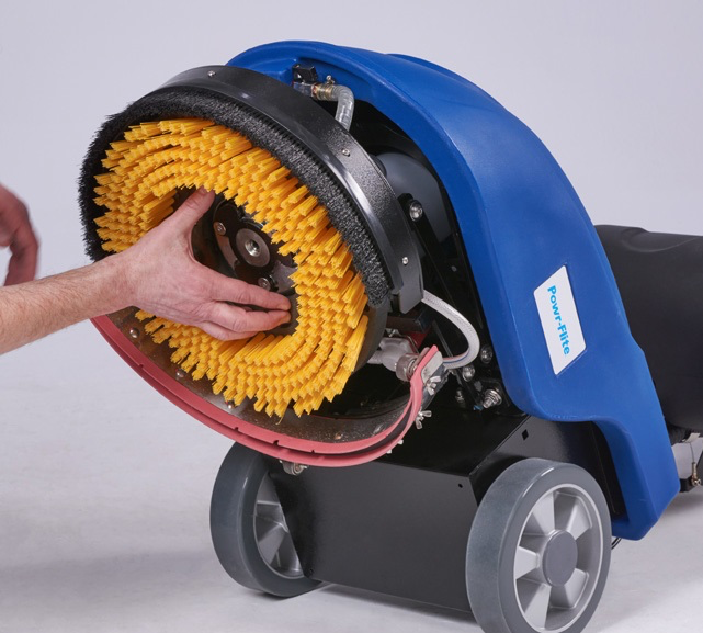 Powr-Flite Compact Scrubber 13"