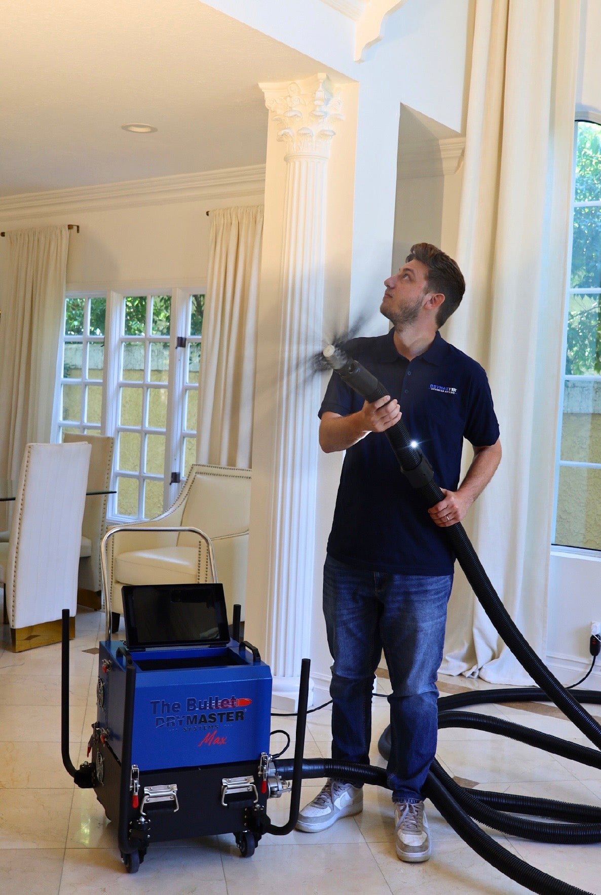 Bullet Pro MAX Air Duct &amp; Dryer Vent Cleaning Equipment with Built-in Camera