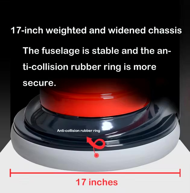 Single Brush 17&quot; Floor Scrubber