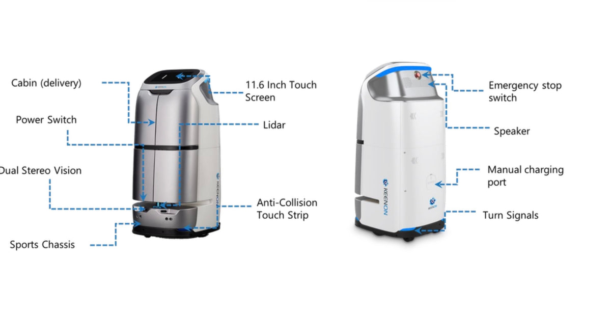 Autonomous Hotel and Hospital Delivery Robot