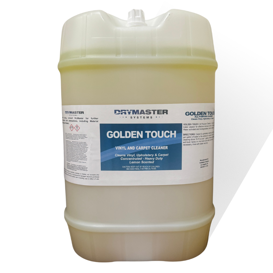 Golden Touch Vinyl and Carpet  Cleaning Solution