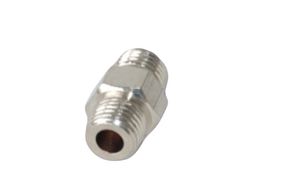 Westpak Nipple, Thick Wall Chrome 1/4" MXM,