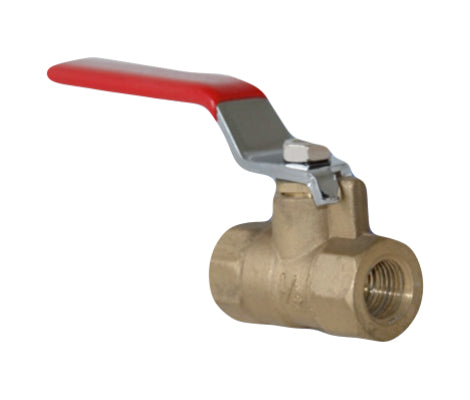 Westpak Ball Valve, Brass 1/4" FXF, Heavy Duty