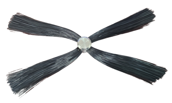 Air Care Cobras & Drill Powered Cables 12in Flex E Bristle Brush Standard