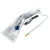 Sandia 4" Clear View Plastic Upholstery Tool for External Hoses for Machines WITHOUT Heat
