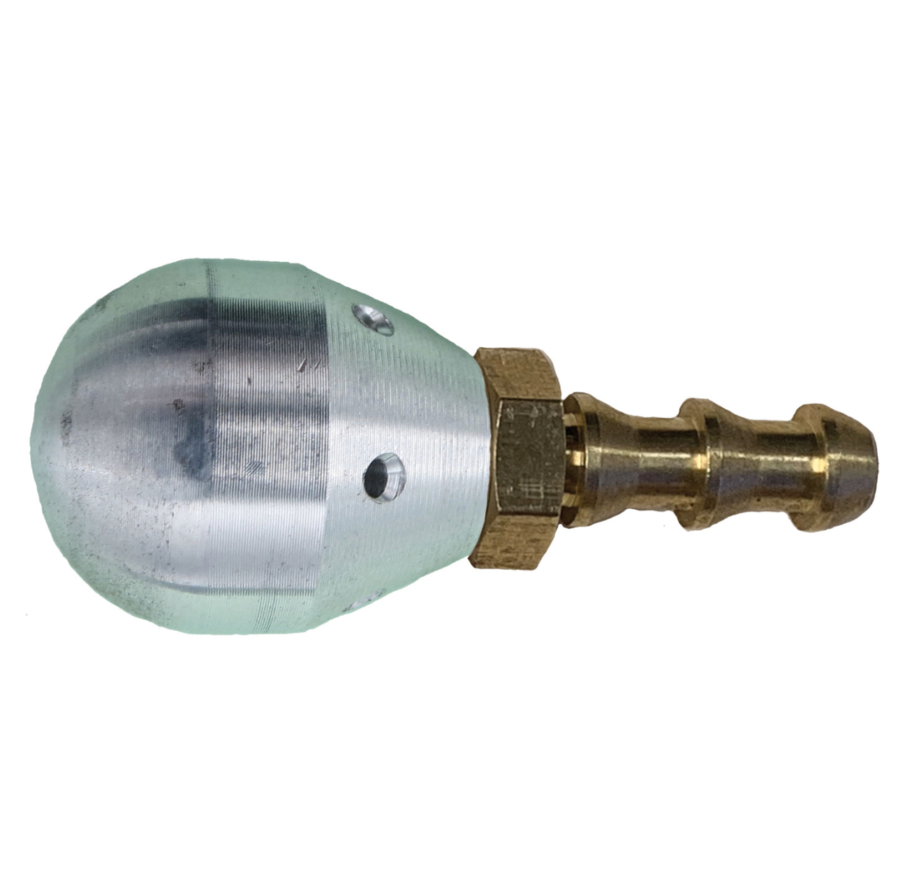 Nikro Aluminum Reverse Air Blast Replacement Nozzle w/Hose Barb