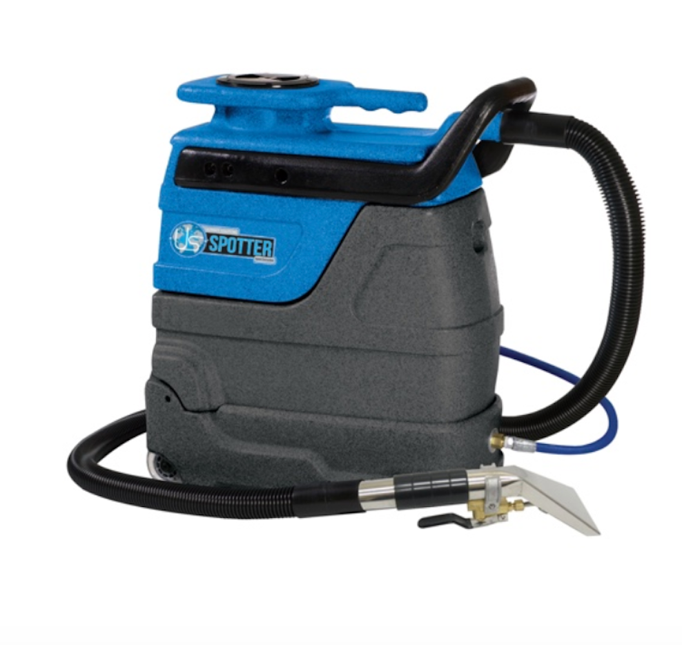 Sandia 3-Gallon Spot Extractor With 15' Hoses, Heat and Stainless Steel Tool 100psi