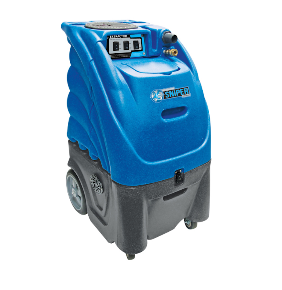 Sandia 12 Gal. Sniper, Dual 2 Stage Vac. Motors, 500 psi Pump with DC Motor