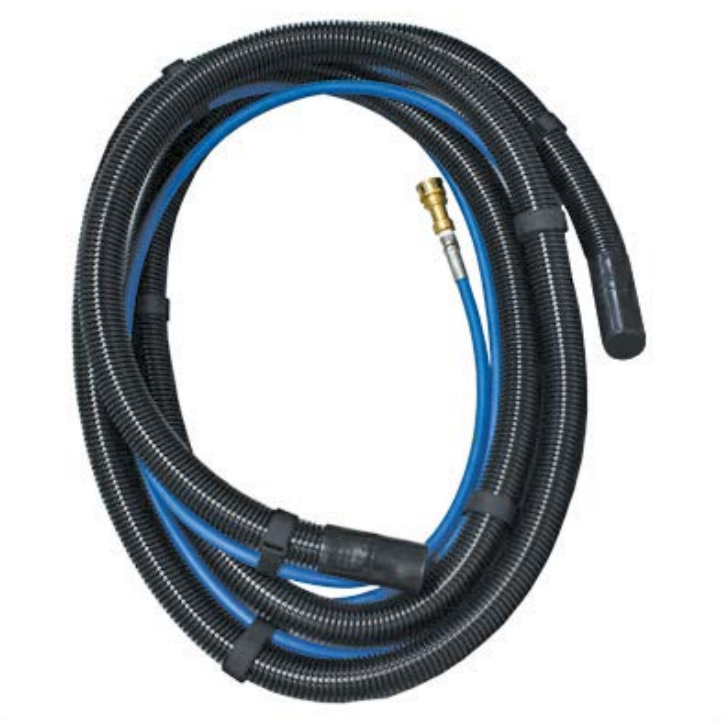 Sandia 15 ft. Vacuum and Solution Hoses with 1-1/4 in. Straight Cuffs, No Upholstery Tool