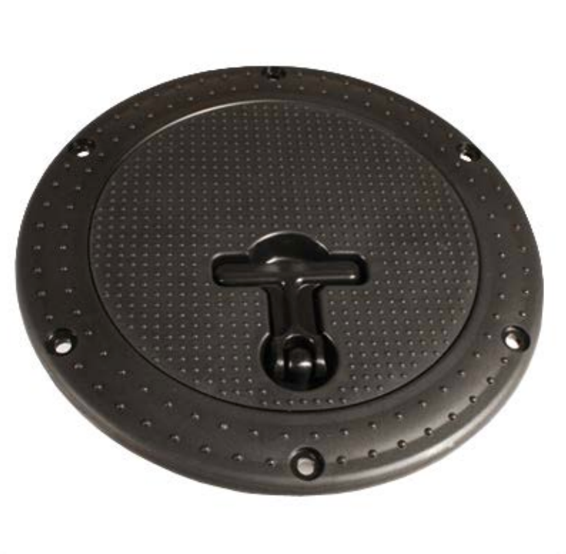 Sandia 6 in. Hatch Cover for Extractor with T-Handle and Gasket