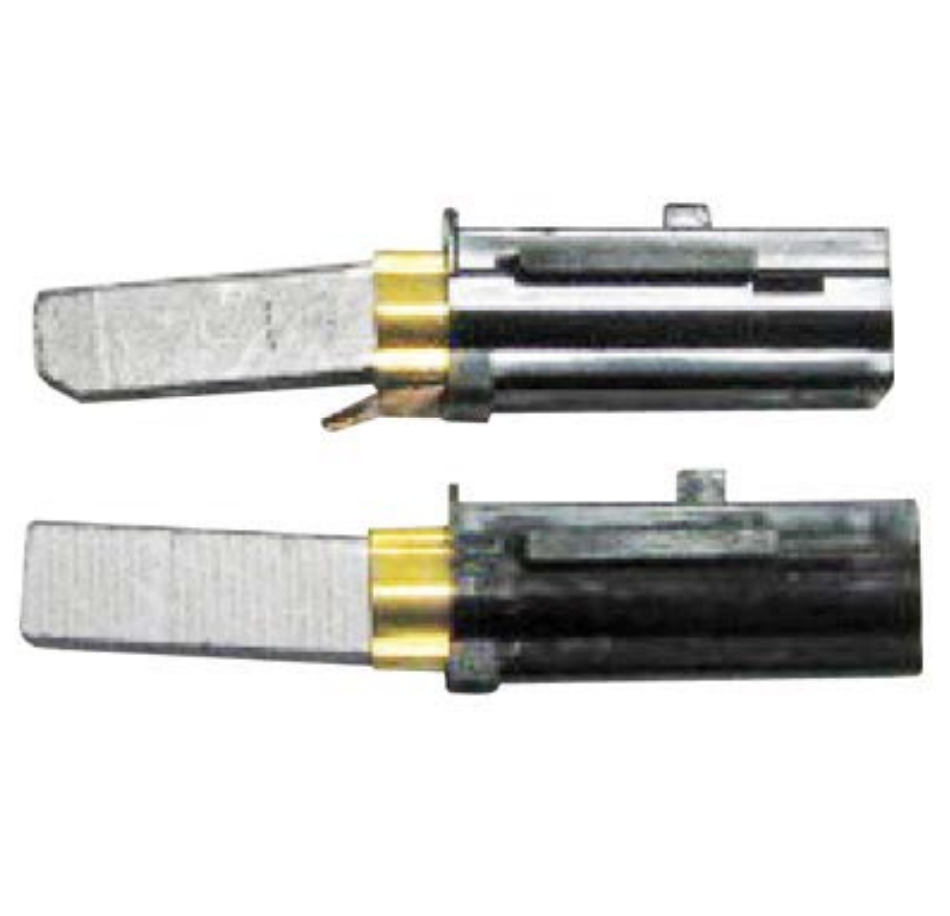 Sandia Black Super Motor Brushes, Single Stage (Set of 2)