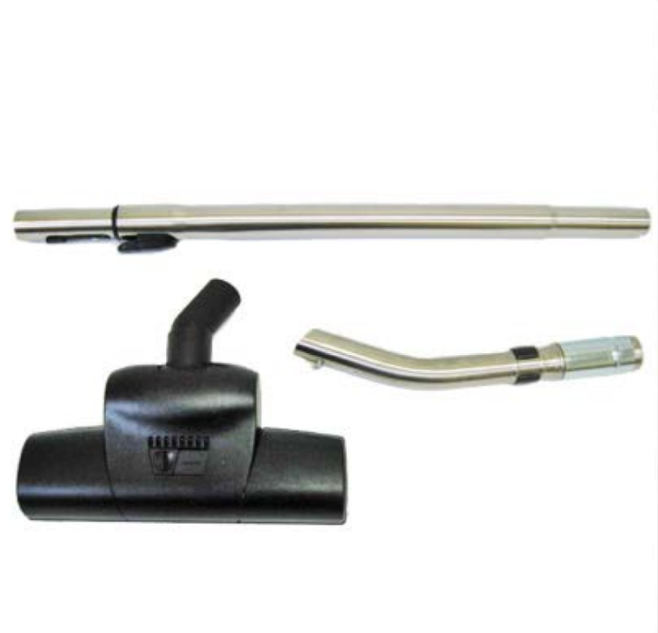 Sandia Turbo Brush Kit, Includes Telescopic Wand, 1-1/2 in. to 1-1/4 in. Hose Handle