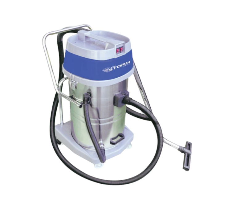 Sandia Wet/Dry 20-Gallon Vacuum with 5-Piece Tool Kit - Chromed Steel Tank