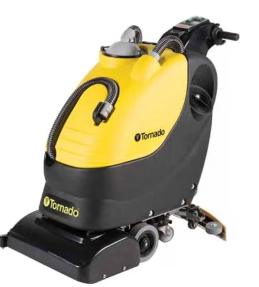 Tornado BR 22/14T - 22" Automatic Floor Scrubber w/Traction Drive, Battery Powered with Charger
