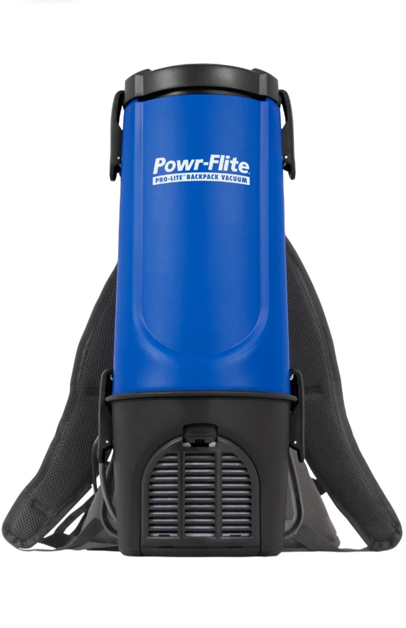 Powr-Flite 4 Qt. Pro-Lite Commercial Backpack Vacuum with Tools