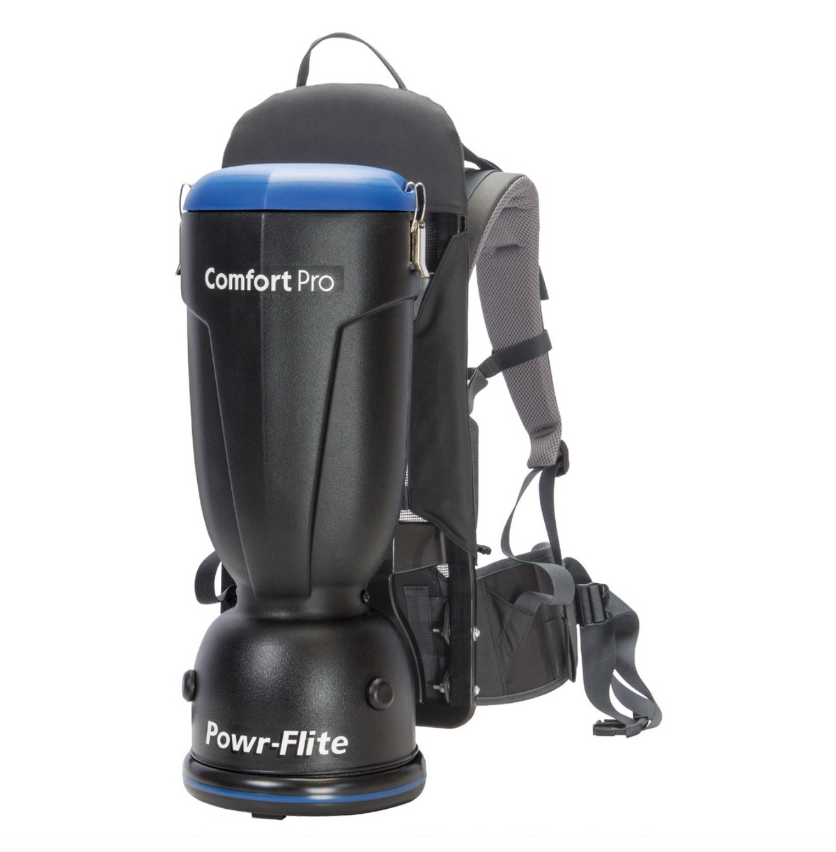 Powr-Flite Commercial Comfort Pro Backpack Vacuum with Tools - 6 Quart Capacity