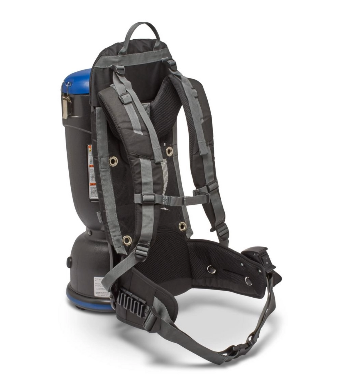 Powr-Flite Commercial Comfort Pro Backpack Vacuum with Tools - 6 Quart Capacity