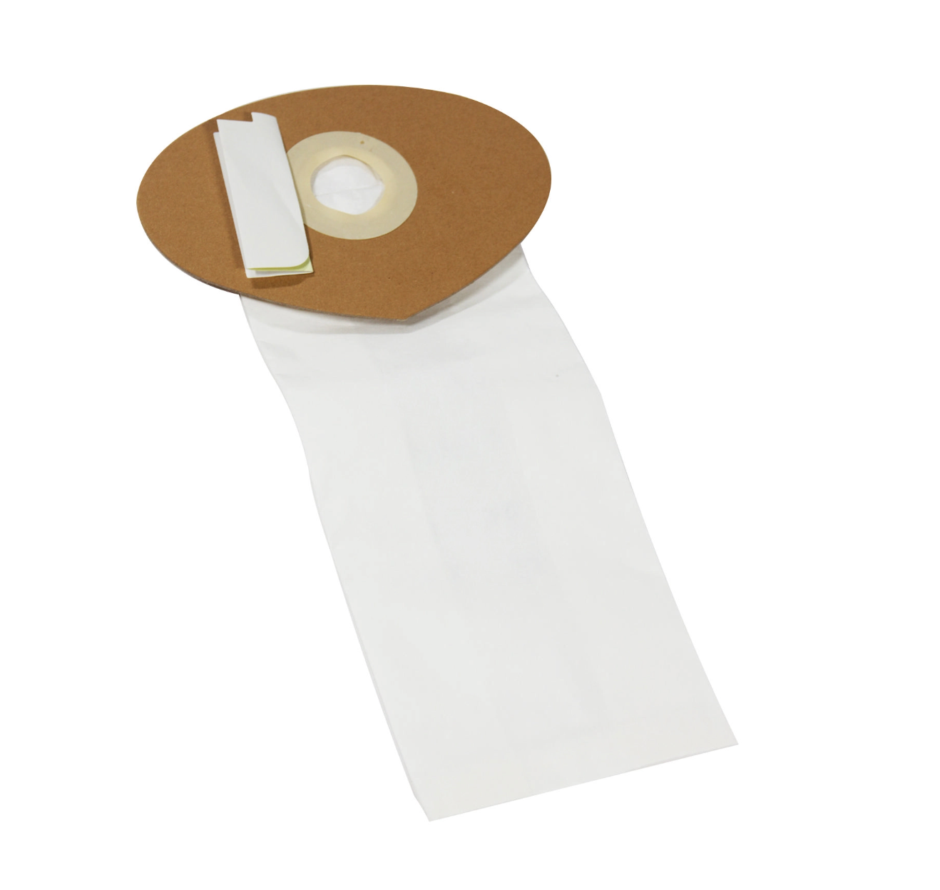 Powr-Flite Comfort Pro 6 Qt. Closed Mouth Paper Bag - 10 Pack