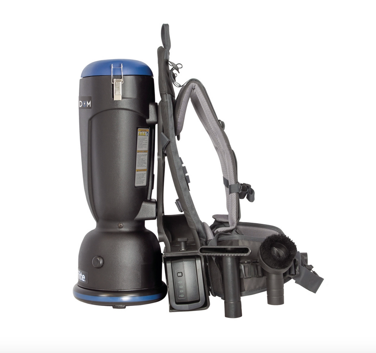 Powr-Flite 6 qt. premium style Comfort Pro Freedom backpack vacuum (no battery)