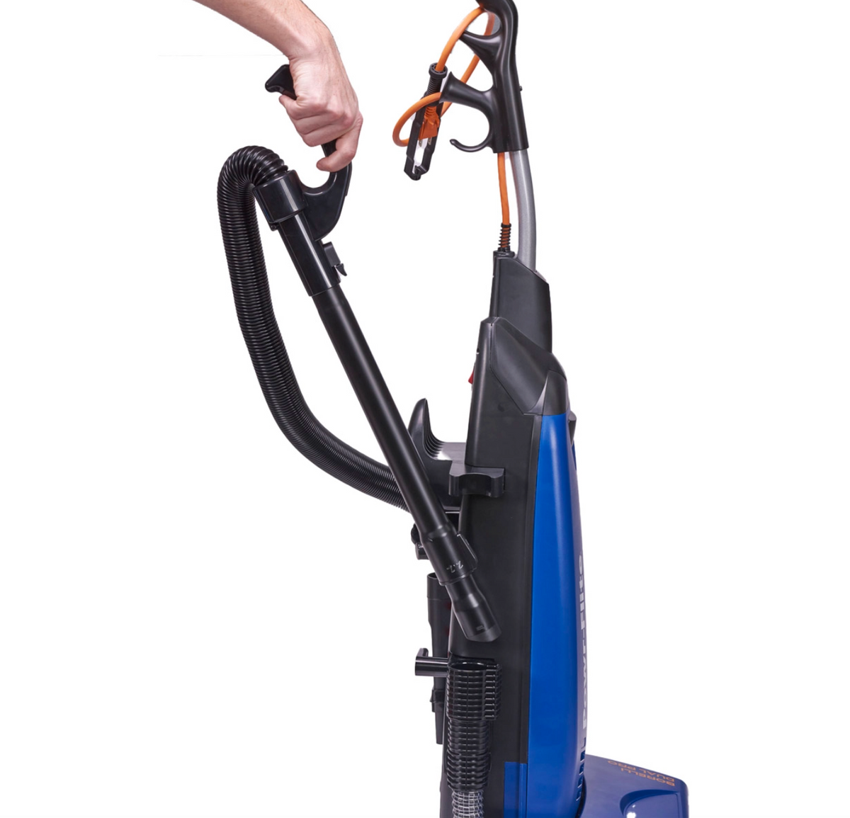 Powr-Flite 14" Commercial Heavy Duty Borelli Dual Pro Upright Vacuum