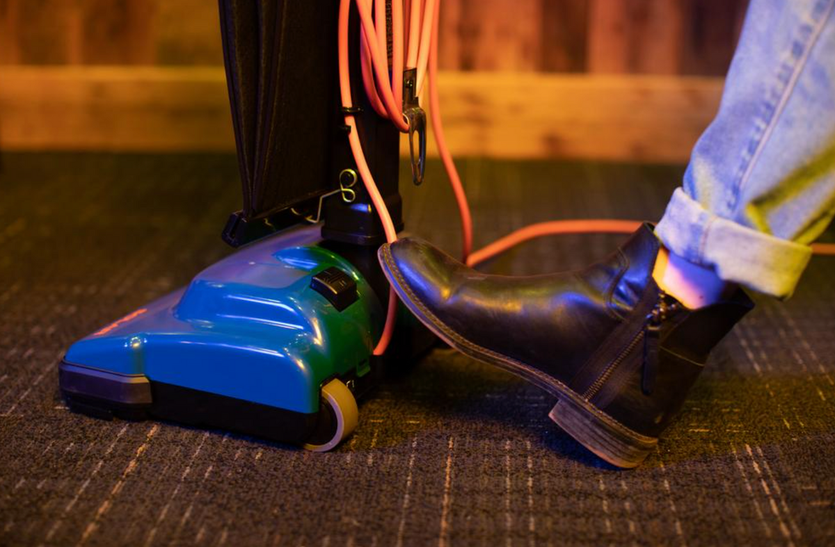 Powr-Flite Solar Commercial Heavy Duty Upright Vacuum