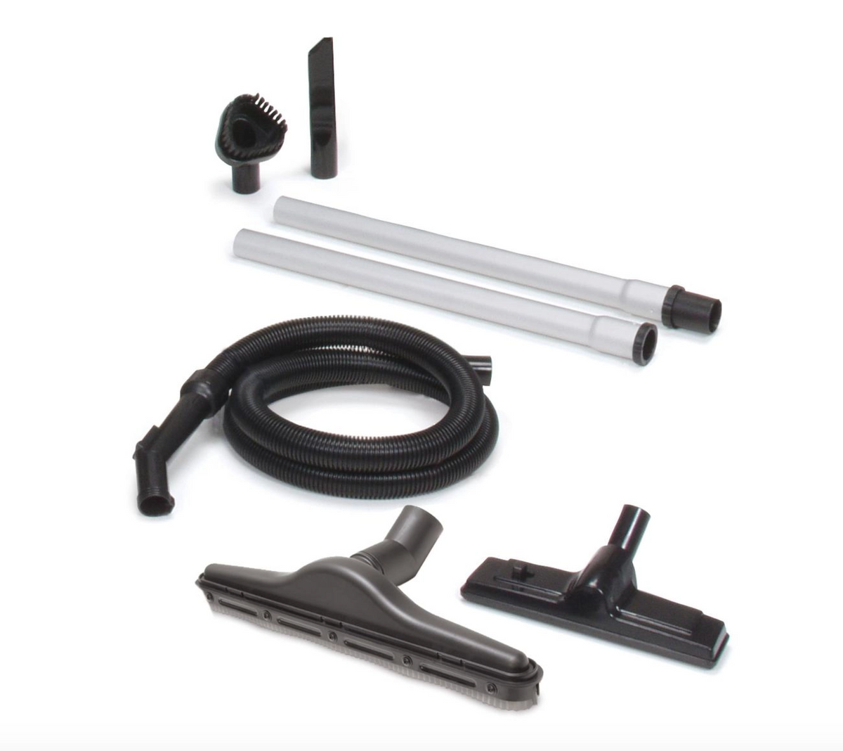 Powr-Flite Commercial Wet Dry Vacuum 5 Gallon with Tool Kit - Polyethylene Body