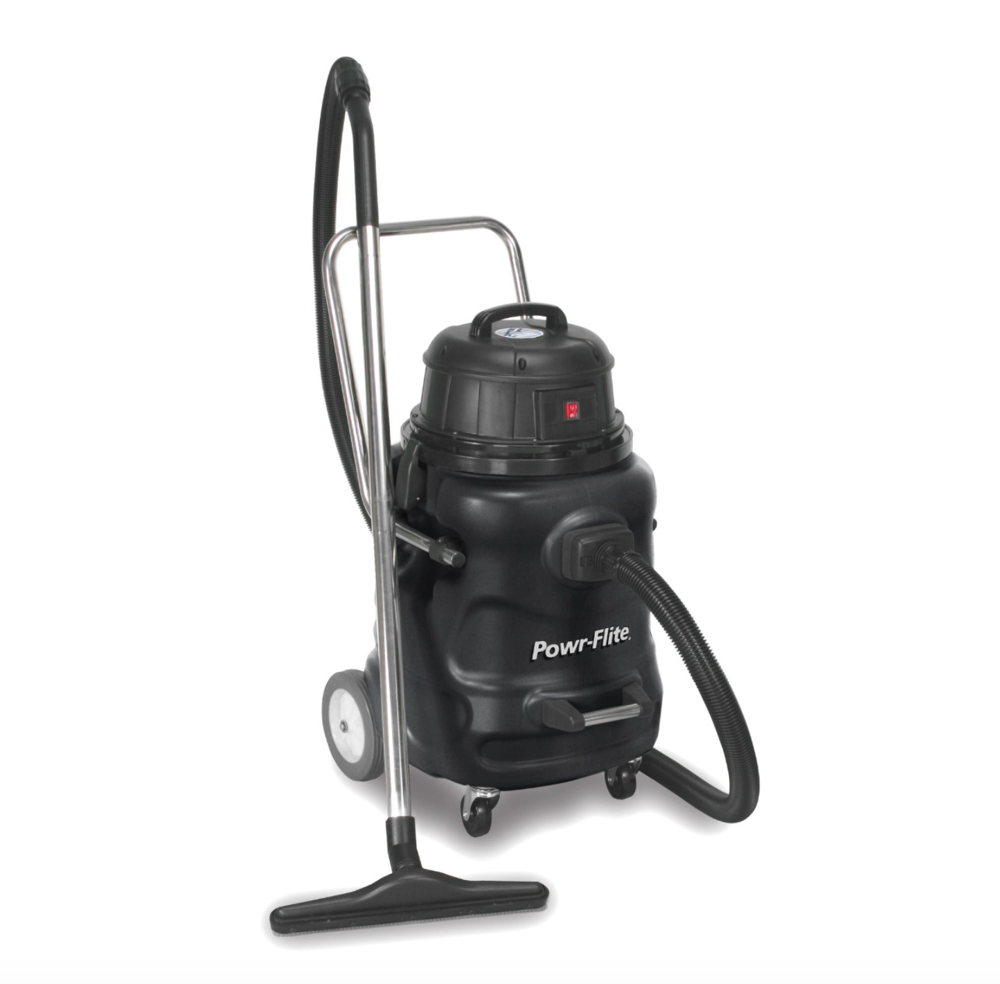 Powr-Flite Commercial Wet Dry Vacuum 20 Gallon with Poly Tank and Tools