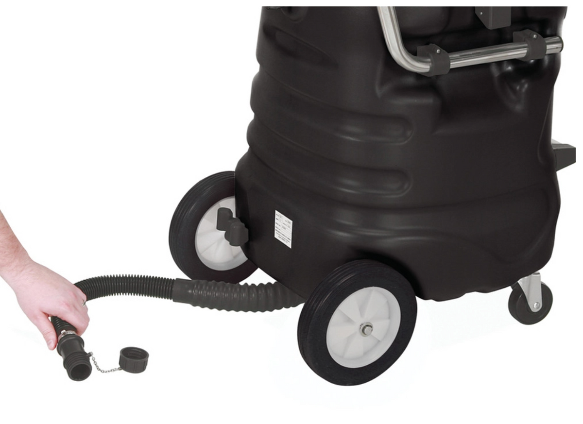 Powr-Flite Commercial Wet Dry Vacuum 20 Gallon Dual Motor with Poly Tank